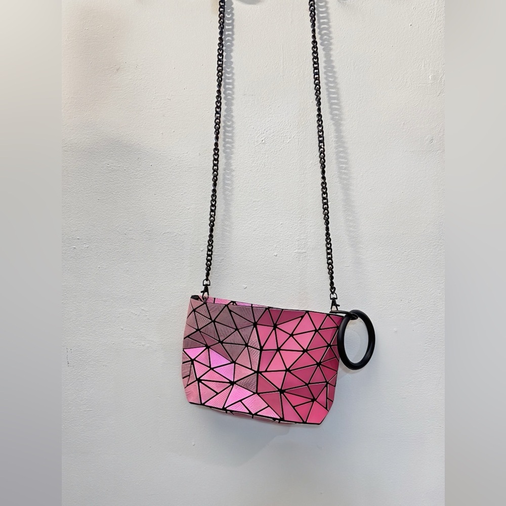 NWOT - Patrizia Luca Pink Chic Crossbody Bag - Picture 2 of 7